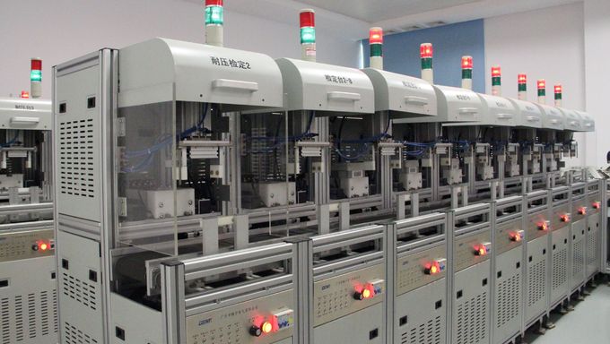Fully automated assembly line project