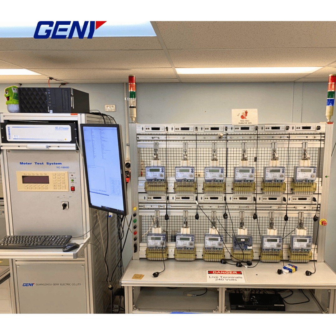 Precision Stationary Meter Test Bench for Accurate Calibration and ...