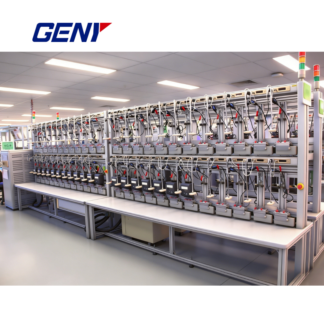 Automated Three-Phase Meter Test Bench for Calibration