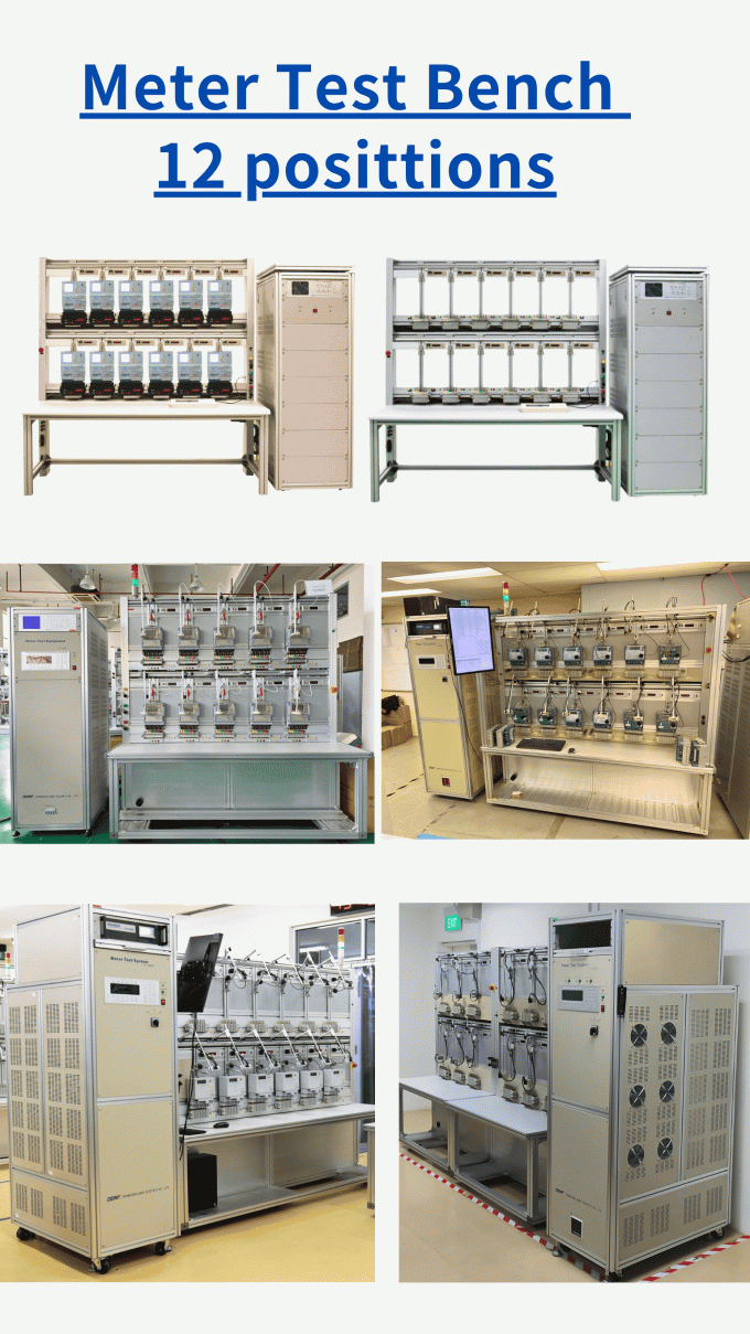 Smart Energy Meter Test System with Programmable Harmonics & High Accuracy